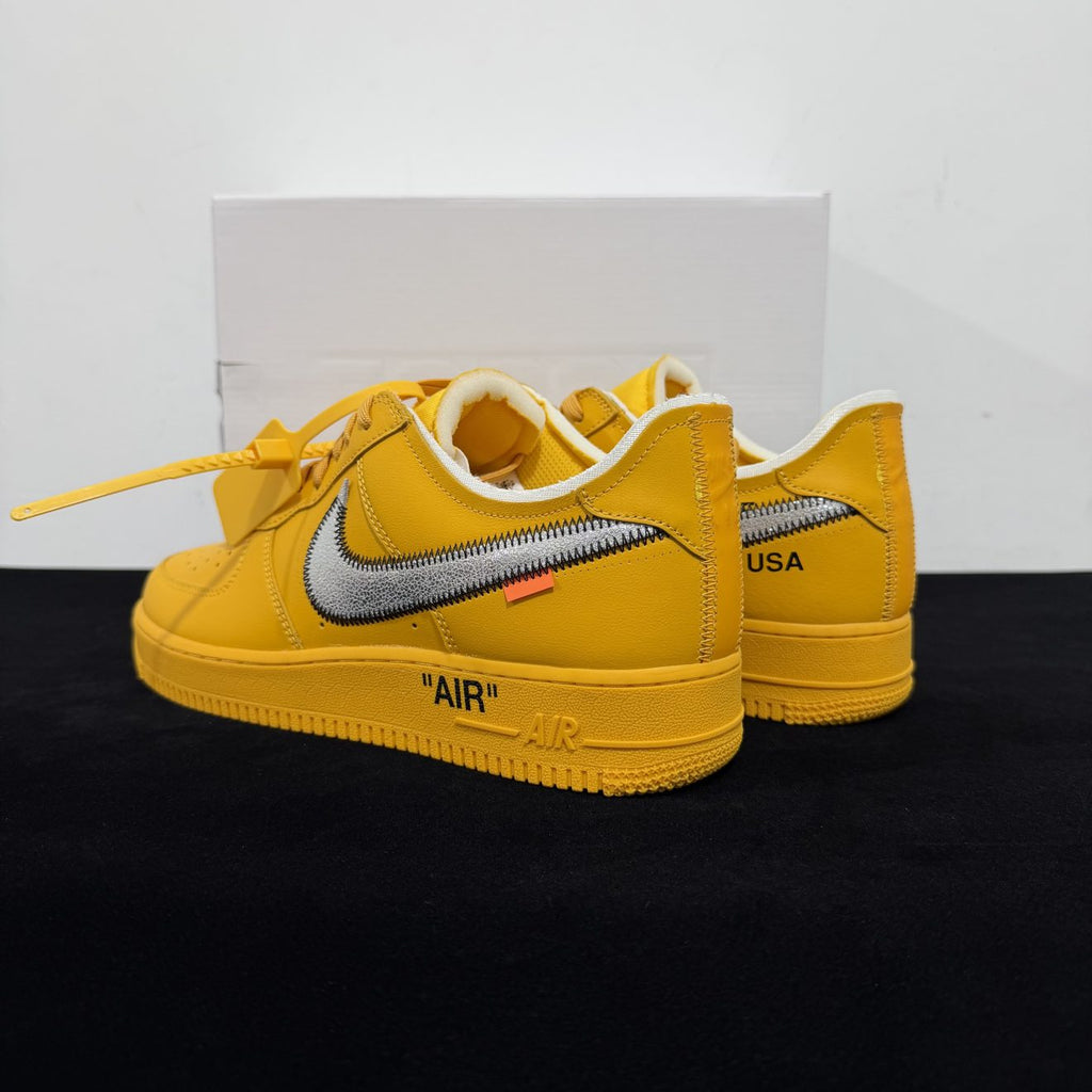 Off-White × Nike Air Force 1 Low University Glod